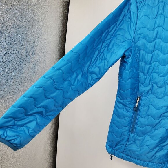 Mountain Hardwear Thermostatic Lightweight Blue Hiking Quilted Puffer Jacket S - Picture 8 of 10